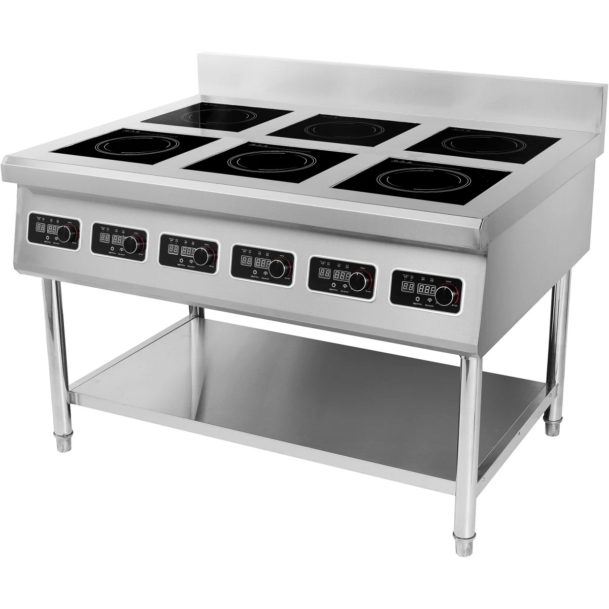 Professional Free Standing Induction Hob 6x3.5kW | Adexa AMTCD601
