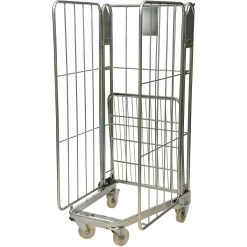 Roll Container / Roll Cage 3 Sided Loading 500kg 732x845x1670mm | Adexa BY08