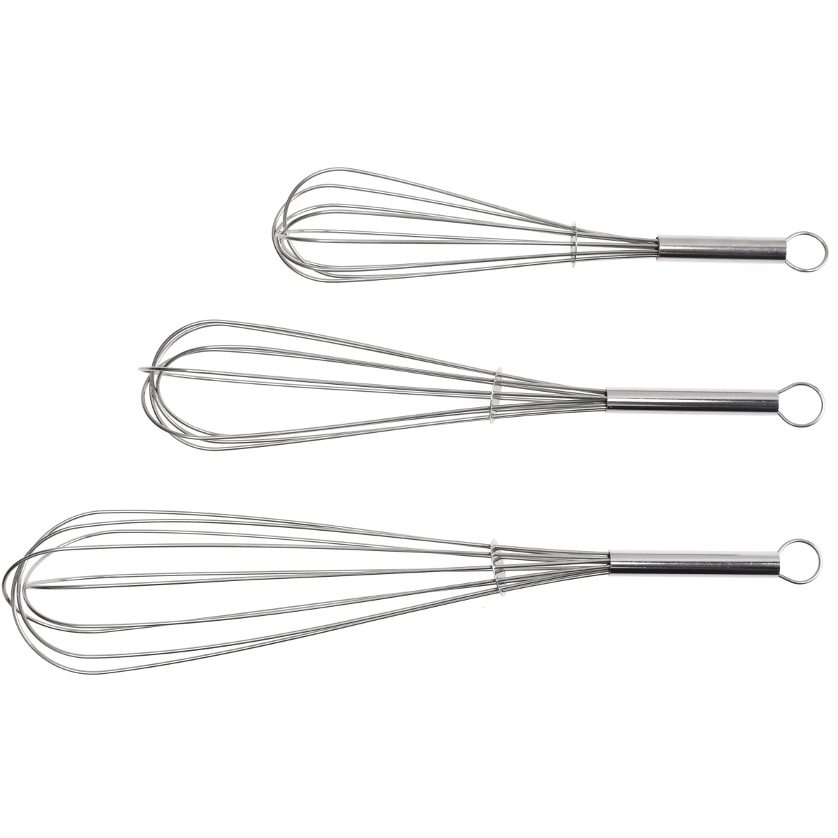 3 Piece Whisk Set Stainless Steel | Adexa E021