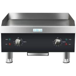 Commercial Griddle Smooth 610x620x360mm 8kW Electric | Adexa HEG824