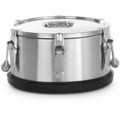 Portable Insulated Food Container With Rubber Base 10 Litres ø300x170mm | Adexa IC13017