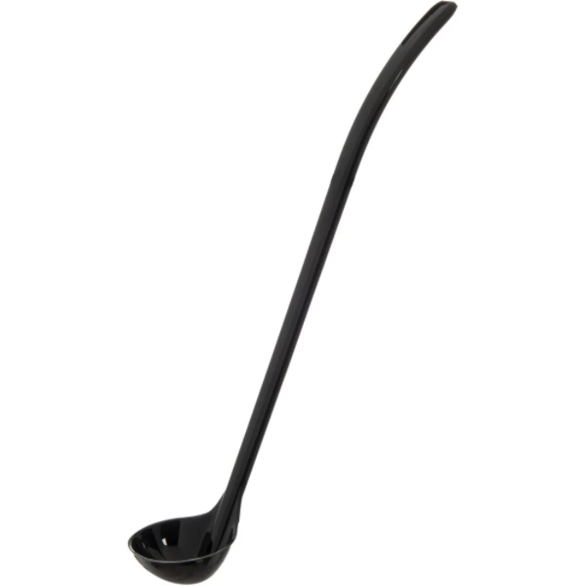 1oz Catering Serving Ladle Black Polycarbonate| Adexa LADLEPC130