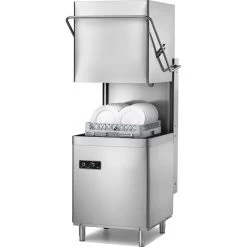 Passthrough Dishwasher Premium 500mm Basket 48 Baskets/hour Detergent Dosing Pump 400V | Adexa ADX10T