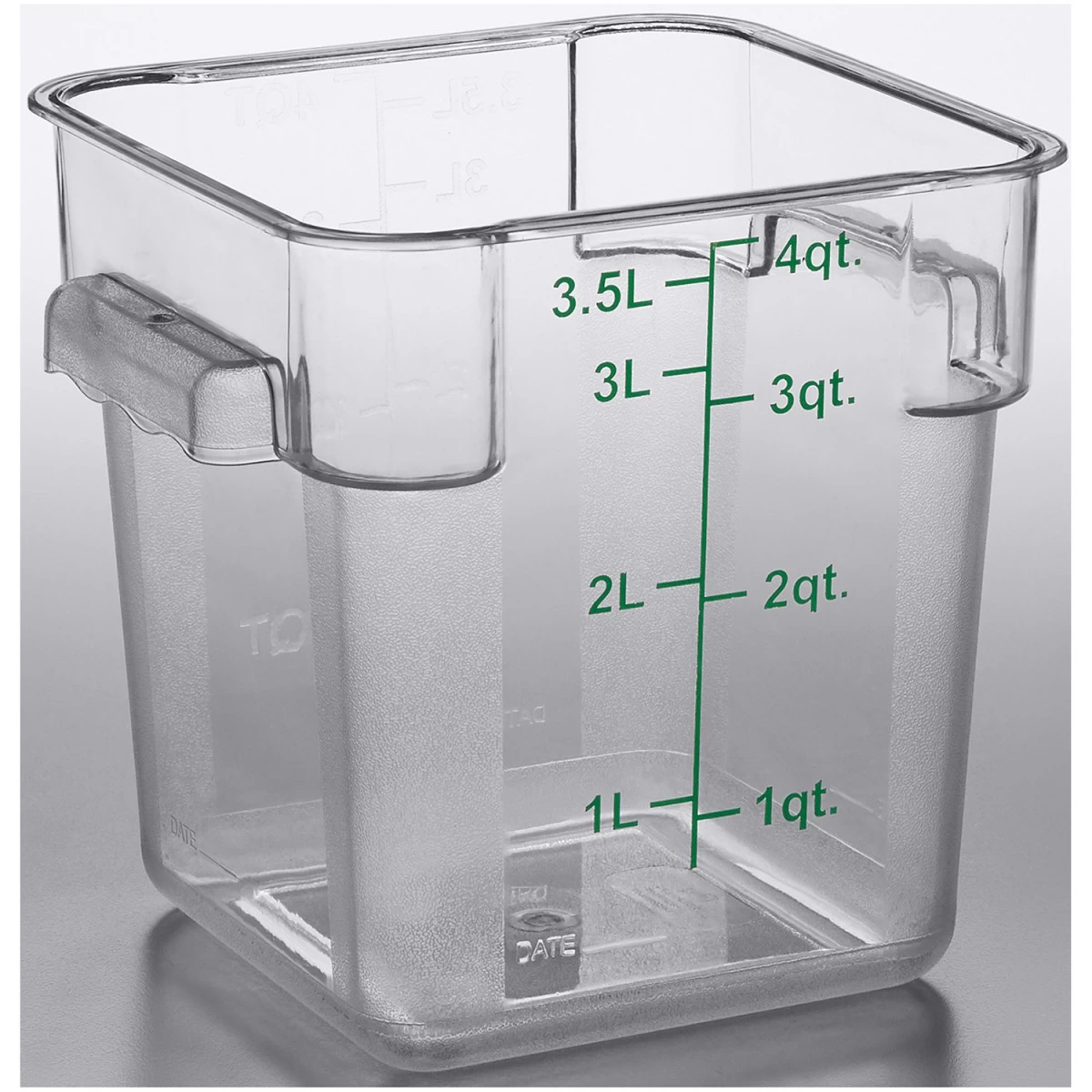 Food Storage Container 3.8 Litre Polycarbonate | Adexa PCC4
