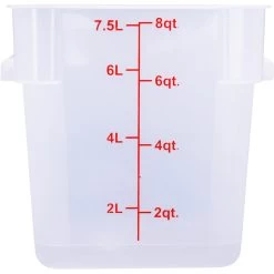 Food Storage Container 7.5 Litre Polypropylene | Adexa PPFSC8