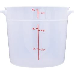 Food Storage Container 6 Litre Translucent Polypropylene | Adexa RSC6