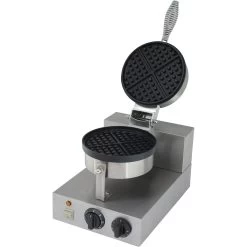 Commercial Waffle Maker Single Round | Adexa WB1