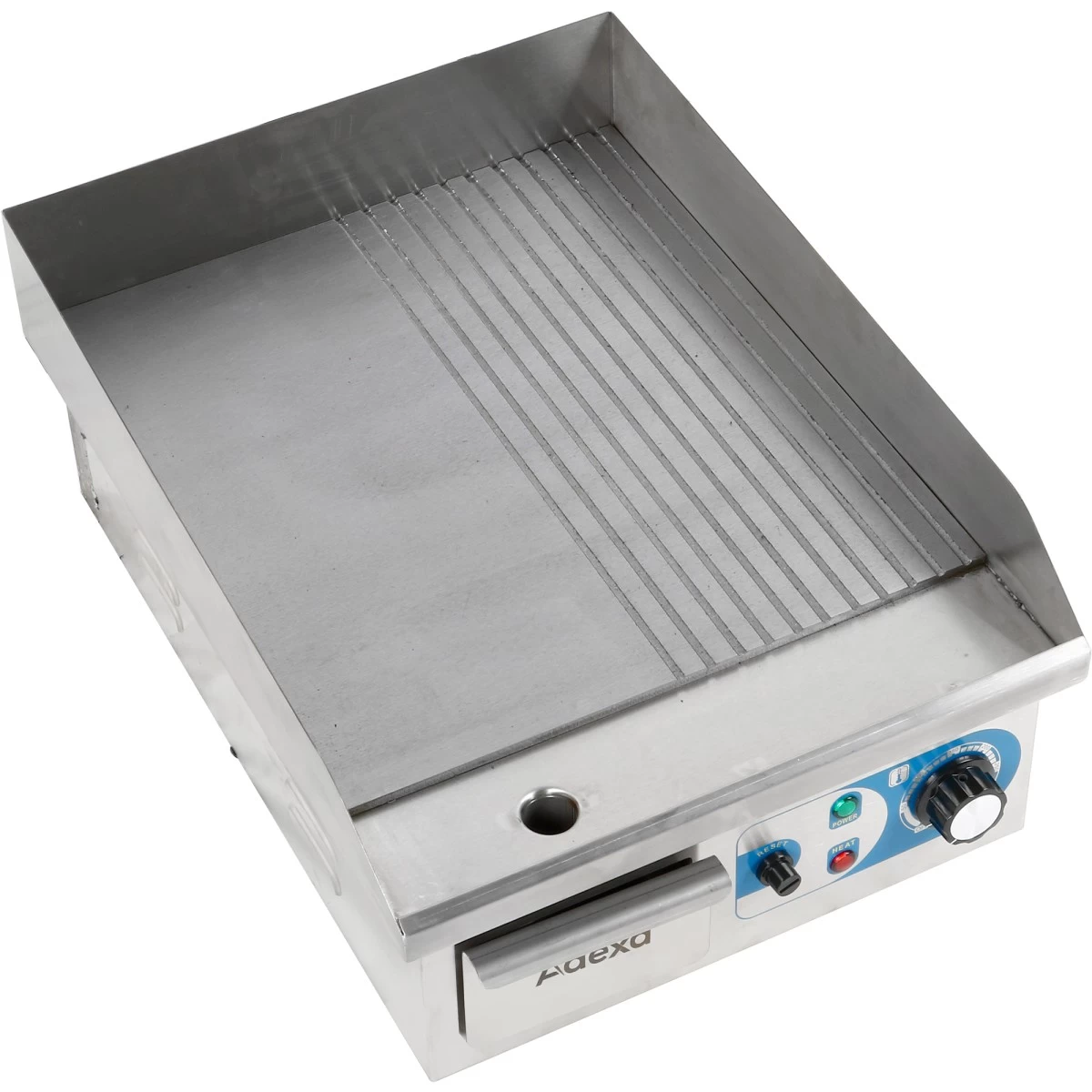 Commercial Griddle Smooth/Ribbed Small 1 Zone 2kW Electric | Adexa WHEG810AFR - Image 3