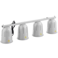 Commercial Suspension Food Warmer 4 Heating Lamps | Adexa WLB1100