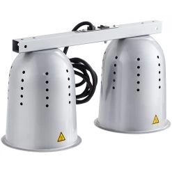 Commercial Suspension Food Warmer 2 Heating Lamps | Adexa WLB550